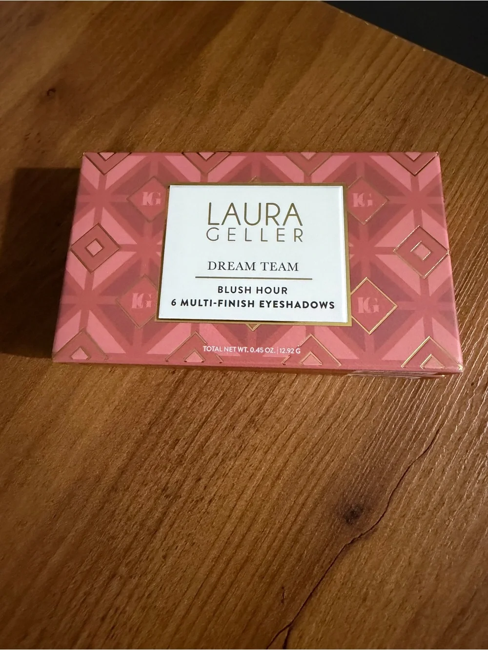 Laura Geller Dream Team 6-Shade Eyeshadow Palette in Blush Hour - BNIB